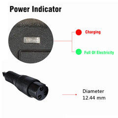 60V 16S  e-bike electric bicycle  67.2V 2A Li-ion Battery Charger  Wheelbarrow Electric self balancing unicycle scooter Charge