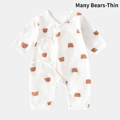 Bear Newborn Baby Clothes New Born Baby Jumpsuit for Boys Girls Cotton Toddler Rompers with Hat Bebe Outfits One-Piece Pajamas