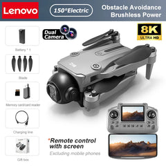 Lenovo D18 Drone 8K Aerial HD Dual-Camera Intelligent Obstacle Avoidance Brushless Power 5G WIFI Screen Remote Control GPS Drone