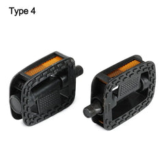 1 Pair E-bike Folding Pedals Anti-slip Refitting Platform Pedal Scooter Parts Electric Bicycle Accessories Cycling Supplies