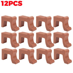 3/12PCS Garden Plant Flower Pot Foot Stands Flowerpot Foot Pad Plant Potted Holder Indoor Outdoor Garden Plant Pot Base Tray