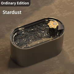 3L LED Cat Water Fountain™ Intelligent USB Electric Mute Drinker – Ultra-Quiet Pump, Powerful Filter, Gray & White | FlipStylez LLC®