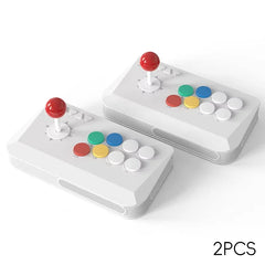 DATA FROG Y5A Wireless Arcade Fight Stick Game Controller with 2.4G Receiver & Wired Mode For Switch 2 / Windows PC