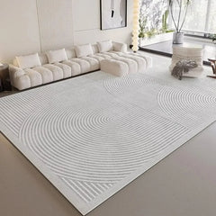 VIKAMA Modern Minimalist Area Carpet Easy To Care Non-Slip Living Room Floor Mat Bedroom Cloakroom Carpet Home Decoration