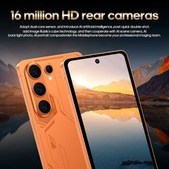 FUFFI S26 Pro Smartphone 5G LTE Android System 12GB RAM 512GB ROM 6.6' Display 16MP Camera Dual SIM With Play Store Mobile Phone