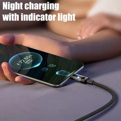 240W Nylon USB Type C Super Fast Charging Cable for Samsung Xiaomi