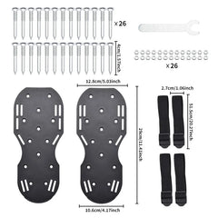 Grass Nail Shoes Garden Yard Lawn Aerator Shoes Grassplot Aerating Soil Spike Sandals
