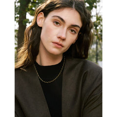 Yhpup 2025 Arrivals Stainless Steel New Chain Chic Quality Necklace for Women Fashion Waterproof PVD Plated Collar Jewelry Gift
