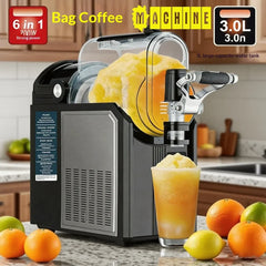 Compact Home Use Snow Slush Machine Electric Ice Crusher Frozen Drink Maker Auto-Cleaning for Smoothie & Slushie Bulk Supply