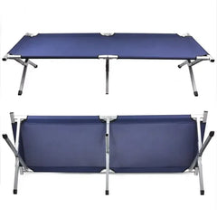 for Single Person Folding Camping Cot Bed Durable Metal Reclining Portable Foldable Camp Beds Factory Wholesale for Sale