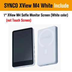 SYNCO XView M4 / M4 AI / M4 Touch Screen Selfie Monitor Screen Vlogging Monitor for iPhone Android Live Streaming TikTok Vlog