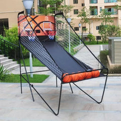 Electric Foldable Single Hoop Basketball Arcade Shooting Game Machine