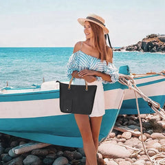 Hot Wine Tote Bag, Beach Cooler For Travel Gift, Leakproof Insulated Purse Carrier With  Spout Compartments