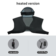 Electric Heated Vest Massage Shawl - 3-Level Heat Timer - Shoulder Back Muscle Relax Joint Comfort Winter Warmth Elderly Care