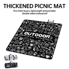 Camping Portables Picnic Mat Lawn Mat Thickened Moisture-Proof Outdoor
