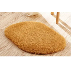 Cashmere Bath Bathroom Bedroom Floor Mat Shower Rug Non-Slip Thicken