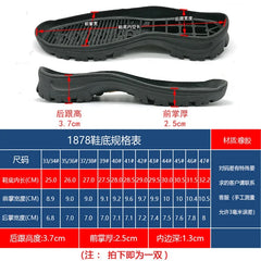 Outdoor Sports Hiking Mountaineering Shoes Rubber Outsole Anti-slip Wear-resistant Low-cut Breathable Men's Shoe Laces