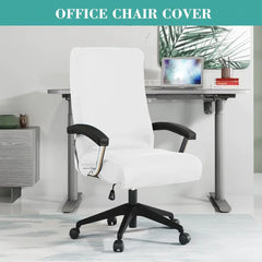 Stretch Spandex Office  Chair Covers Anti-dirty Computer Seat Chair Cover Removable Slipcovers