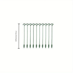 10pcs Potted Plant Support Racks Durable Floral Climbing Stands Home Garden Decor Gardening Tools