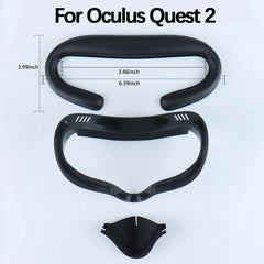 VR Protective Cover Elite Strap Head Strap Touch Controller Shell Case With Strap Handle Grip For Oculus Quest 2 Accessories