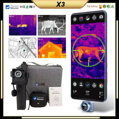 INFIRAY Thermal Master T2 PRO X2 T2 MAX X3 Thermal Camera Hunting Night Vision Thermal Imaging Camera for Phone Thermal Imager