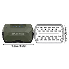 Portable Outdoor Camping Lights, Rechargeable Work & Atmosphere Hanging Lights, Long-Range LED Tent Lighting