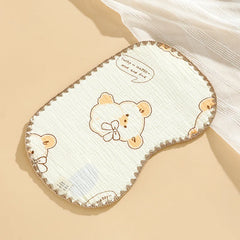 Newborn Baby 10-layer Cotton Gauze Flat Pillow Newborn Pillow Towel Baby Cloud Pillow Anti-vomiting Pillow