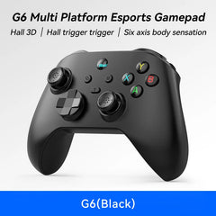 G6 wireless mobile game controller with Hall trigger and Hall joystick supporting switch/pc/android/IOS