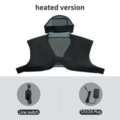 Electric Massage Wrap Neck Shoulder Back Pain Relief Heating Shawl Shoulder Vibration Massager Cold Weather Body Warmer Vest