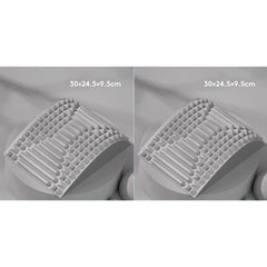 Back Stretcher Neck Pillow Relieve Massage Lumbar Support Massager for