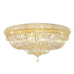 Empire Gold Crystal Ceiling lamp for staircase luxury living room lobby hallway hanging light home decor large cristal lamps