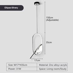 Rotatable Magpie Bird LED Pendant Light for Bedside Bedroom Indoor Gold Silver Hanging Lighting Chandelier Lamps Foyer AC85-265V