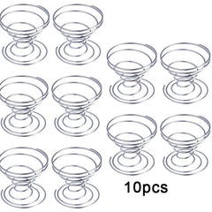 10pcs Air Plant Holder Outdoor Rack for Tropical Home Desktop Office