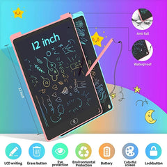 Digital LCD Writing Tablet Board 8/12 Inch Drawing Tablet Screen Kids Graphic Tablet Toys for Children