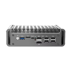 Topton 4x2.5G LAN Fanless Firewall Mini PC Intel Celeron J6413 J6412 NAS Computer Server 2xM.2 NVMe 2xSATA 1xTF Type-C 5xUSB