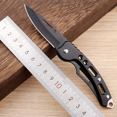 Stainless Steel Keychain Folding Knife Outdoor Carrying Knife Mirror Sharp Pocket Knife Fruit Knife Folding Knife