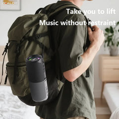 ZEALOT-M5 Magnetic Bluetooth Speaker, 2-in-1 Portable Mini Speaker with Power Bank, Macaron Colors, Dual Channel