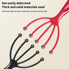 Five-claw Magnetic Bead Handheld Head Scalp Massager Neck Comb Relax SPA Hair Care For Scratching Head Relief Pressure