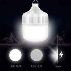 Usb Rechargeable Led Bulb Portable Camping Light Bulb Emergency Lighting Flashlight Lights Outdoor Picnics Hanging Tent Light