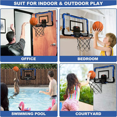 Ring Basketball Hoop Wall-mounted Indoor Training Home Kids Basketball Toy Mini Basketball Hoop Set For Kids Outdoor Games