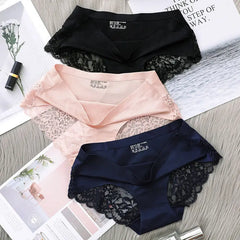 1/3/5/10 seamless women's hollow underwear, comfortable lace underwear, low waist women's underwear, soft women's underwear