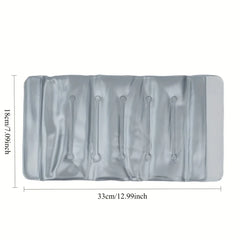 E9 Grey Insulated Wine Cooler Bag BBQ Reusable Quick Cooling PVC Tote Fits Most Bottles Keeps Wine Fresh for Picnic Party Travel