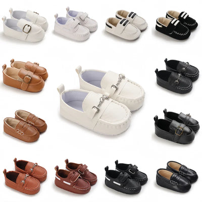 0-18M Newborn Baby Walking Shoes for Boys Fashion Lefu Shoes, Leisure First Step Walker