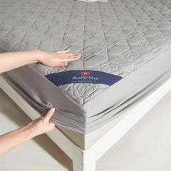 Waterproof Breathable Quilted Fitted Sheet Deep Pocket Mattress Cover Soft Microfiber Elastic Anti-slip Twin Full Queen King Bed