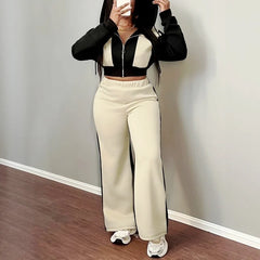 2 Piece Women Sets Autumn Winter Matching Sets Two Pieces Sets Long