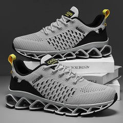 Casual Sneakers Mens Shock-absorb Running Shoes Lightweight Breathable Sports Shoes for Men 2026 New Trendy Gym Trainers for Man