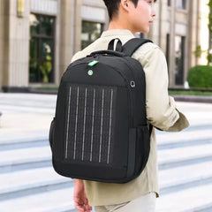 For Large Capacity Solar Backpack with Intelligent Power Generation Anti-splashing Charging Function for Business Leisure