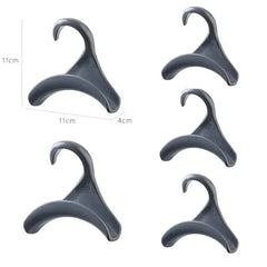 5pcs bag hanger hook Handbag hat scarf storage rack wardrobe backpack hook Handbag Holder Storage Rack Organization