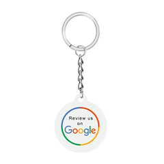 Google Review NFC Epoxy Tag NFC Key Tag Proximity 13.56MHz RFID  Keychain for Increase Google Reviews