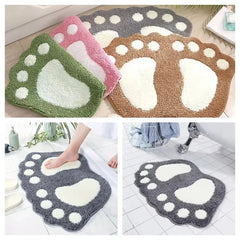 Bathroom Rugs Mats Water Absorbent Non-Slip Mat Used in Bathroom